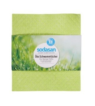 Sponsdoekjes 2-pack van Sodasan, 20 x 2 stk